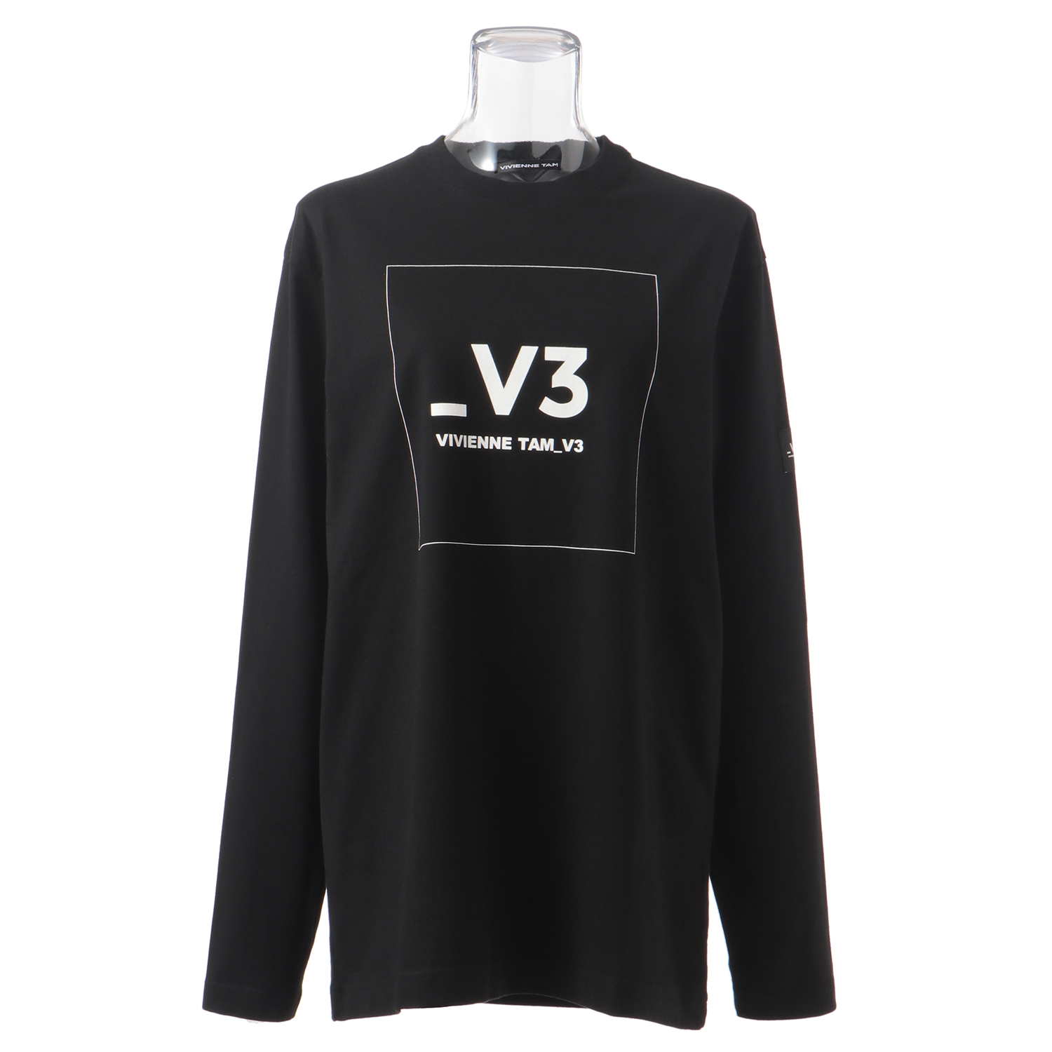 _V3 Basic Logo Long-sleeve T-shirts ロングTシャツ｜VIVIENNE TAM