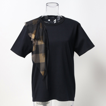 T-SHIRT with CHECK PRINT 詳細画像