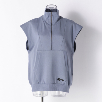 ZIP UP NO SLEEVE SWEAT　プルオーバー 詳細画像