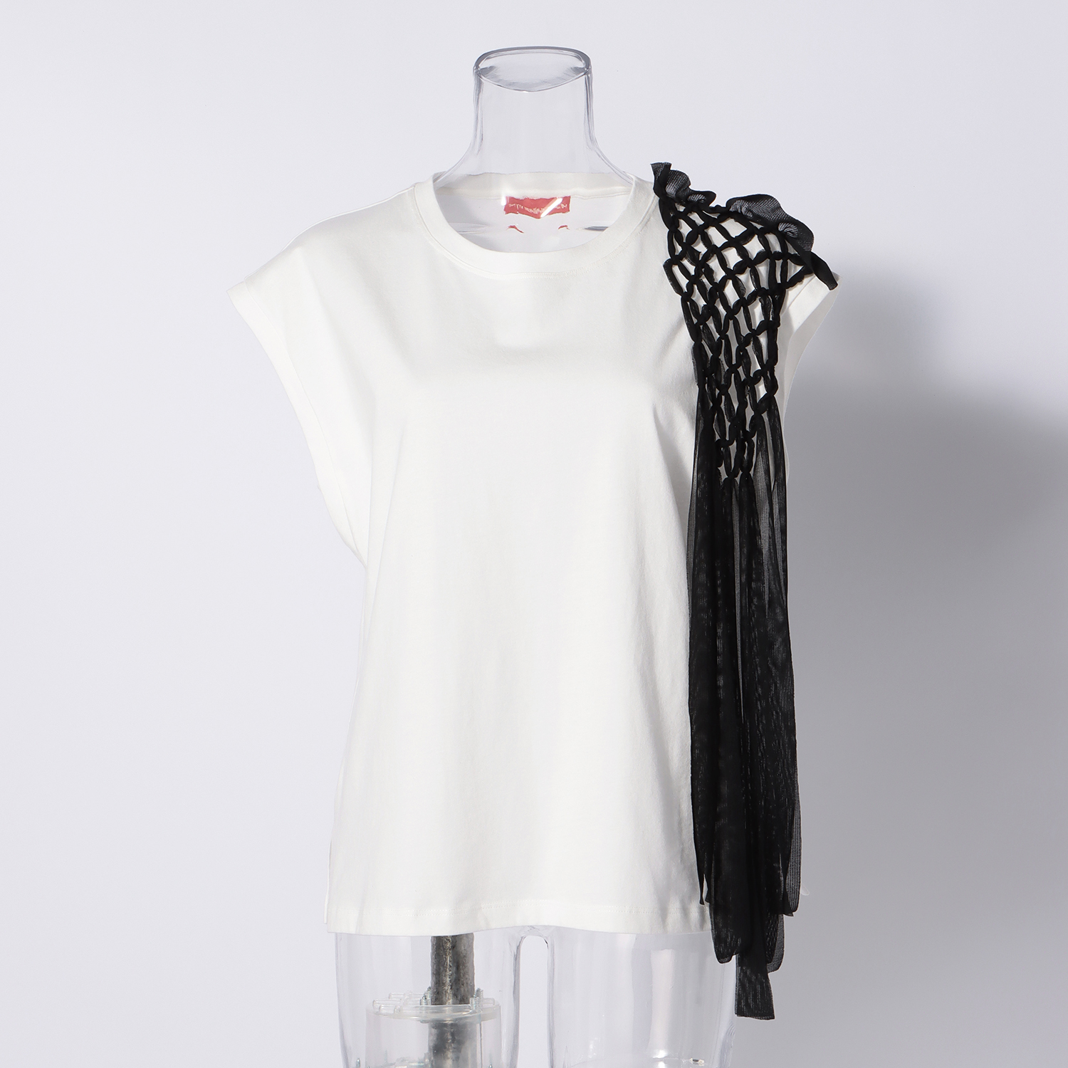 KNOT NET PATCH ON T SHIRT カットソー｜VIVIENNE TAM（ヴィヴィアン