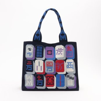 MAHJONG JACQUARD KNITTED BAG バッグ｜VIVIENNE TAM（ヴィヴィアン