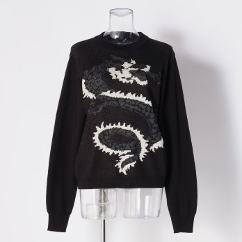 DRAGON JACQUARD SWEATER 詳細画像