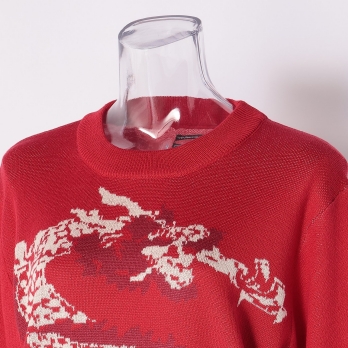 DRAGON JACQUARD SWEATER 詳細画像