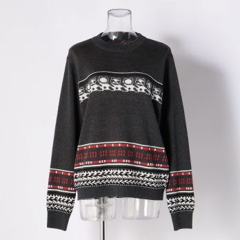 PANDA JACQUARD SWEATER