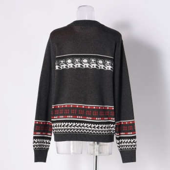 PANDA JACQUARD SWEATER 詳細画像