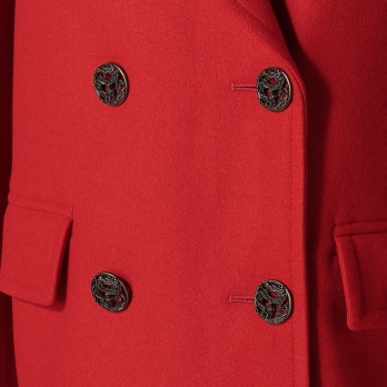 【COMING SOON】PEA COAT WITH DRAGON BUTTONS 詳細画像