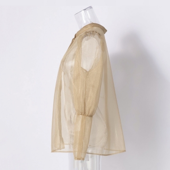 ORGANZA BLOUSE 詳細画像