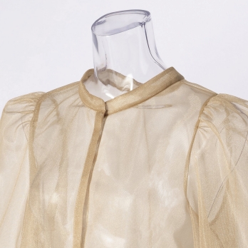 ORGANZA BLOUSE 詳細画像