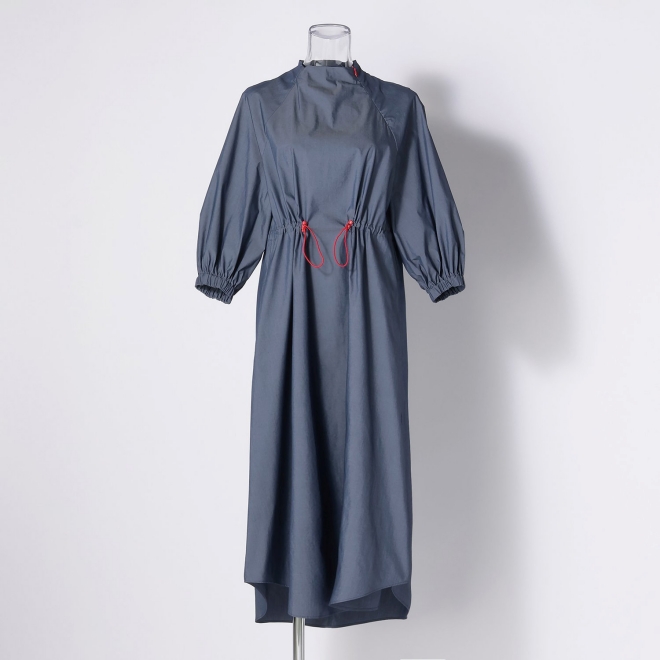 RAGLAN SLEEVES SHIRT DRESS　 詳細画像 ネイビー 1