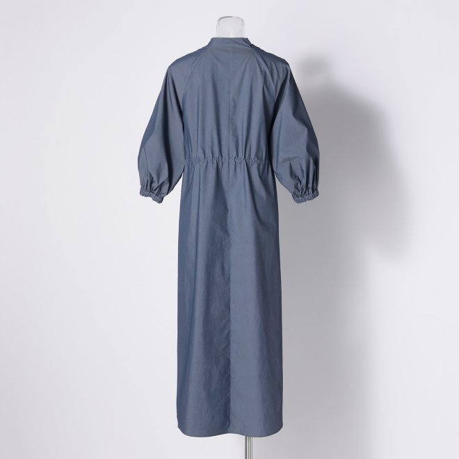 RAGLAN SLEEVES SHIRT DRESS　 詳細画像 ネイビー 3