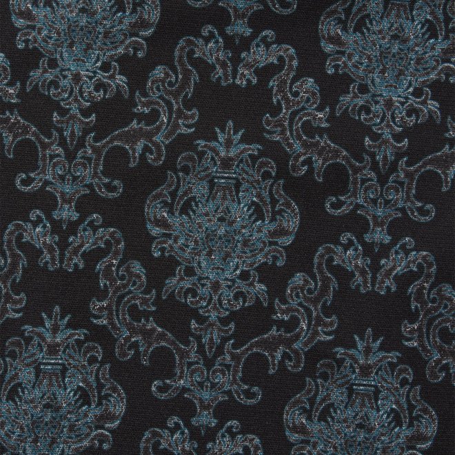 DAMASK PRINT NET　スカート 詳細画像 黒系マルチ 7