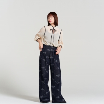 DRAGON DENIM JACQUARD　パンツ 詳細画像