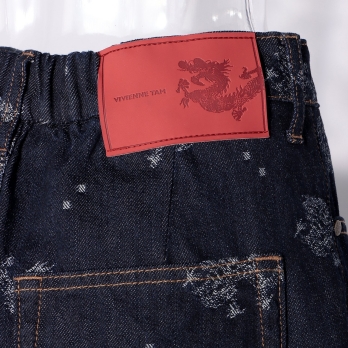 DRAGON DENIM JACQUARD　パンツ 詳細画像