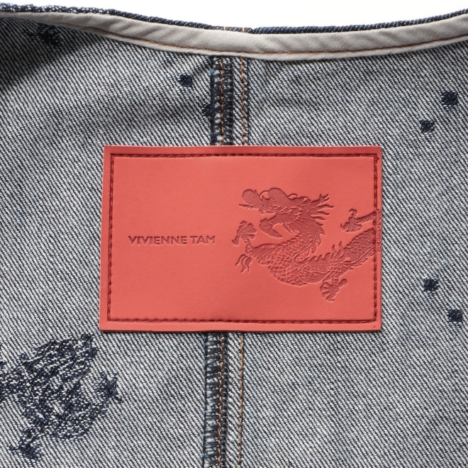 DRAGON DENIM JACQUARD　ドレス 詳細画像 ネイビー 9