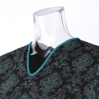 DAMASK PRINT NET　ドレス 詳細画像