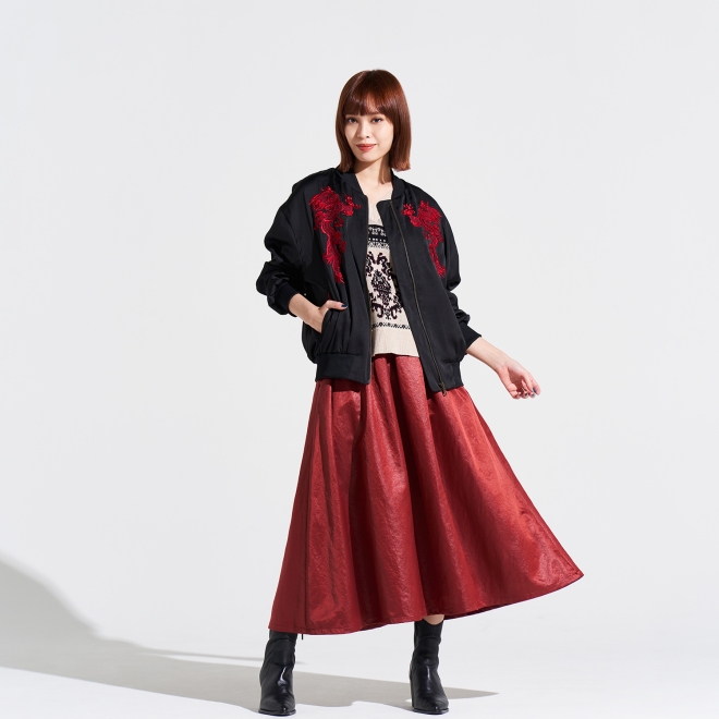 予約限定】3D DRAGON EMBROIDERY BLOUSON｜VIVIENNE TAM（ヴィヴィアン ...