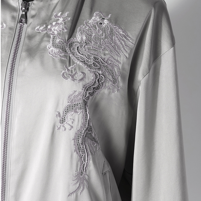 予約限定】3D DRAGON EMBROIDERY BLOUSON｜VIVIENNE TAM（ヴィヴィアン 