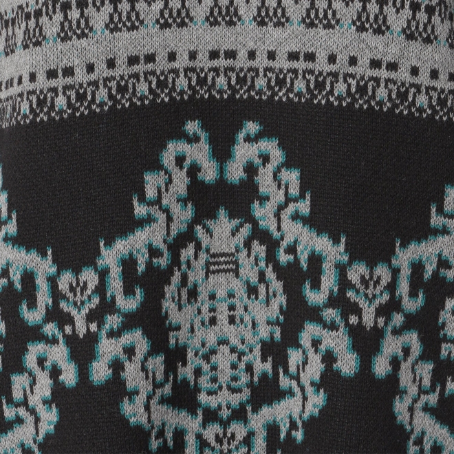 DAMASK JACQUARD KNIT 詳細画像 黒系マルチ 10