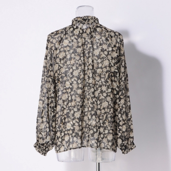 CALICO FLOWER PRINT BLOUSE 詳細画像