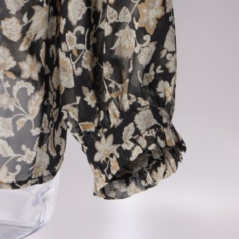 CALICO FLOWER PRINT BLOUSE 詳細画像