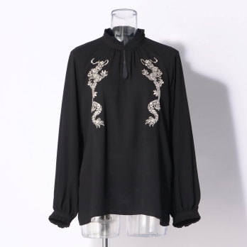 FLOWER EMBROIDERY BLOUSE 詳細画像