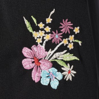 FLORAL EMBROIDERY STRETCH NETTING　パンツ 詳細画像