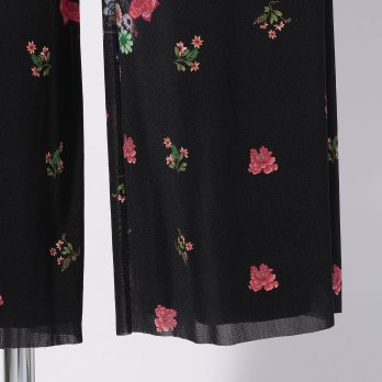 BUTTERFLY GARDEN PRINT STRETCH NETTING　パンツ 詳細画像