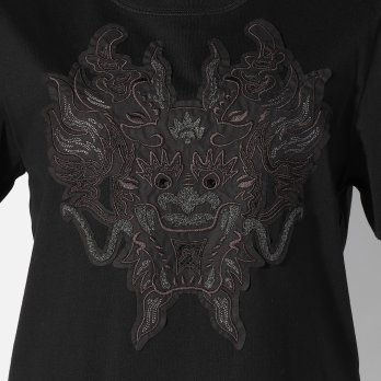 DRAGON APPLIQUE ON T-SHIRT 詳細画像