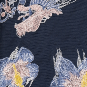 WATER DRAGON EMBROIDERY ON RIGID NET　ブラウス 詳細画像