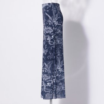 CHINOISERIE PRINTED STRETCH NETTING　スカート 詳細画像