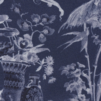 CHINOISERIE PRINTED STRETCH NETTING　スカート 詳細画像