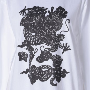 SKY DRAGON＆SNAKE LONG SLEEVE TEE 詳細画像