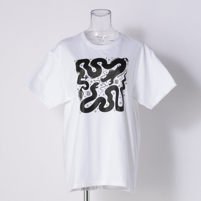 GLAPHIC DRAGON＆SNAKE TEE 詳細画像 ホワイト 1