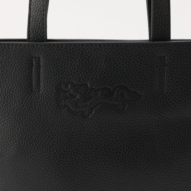 LEATHER DRAGON EMBOSS BAG 詳細画像 ブラック 2