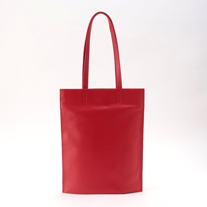 LEATHER DRAGON EMBOSS BAG 詳細画像 レッド 3