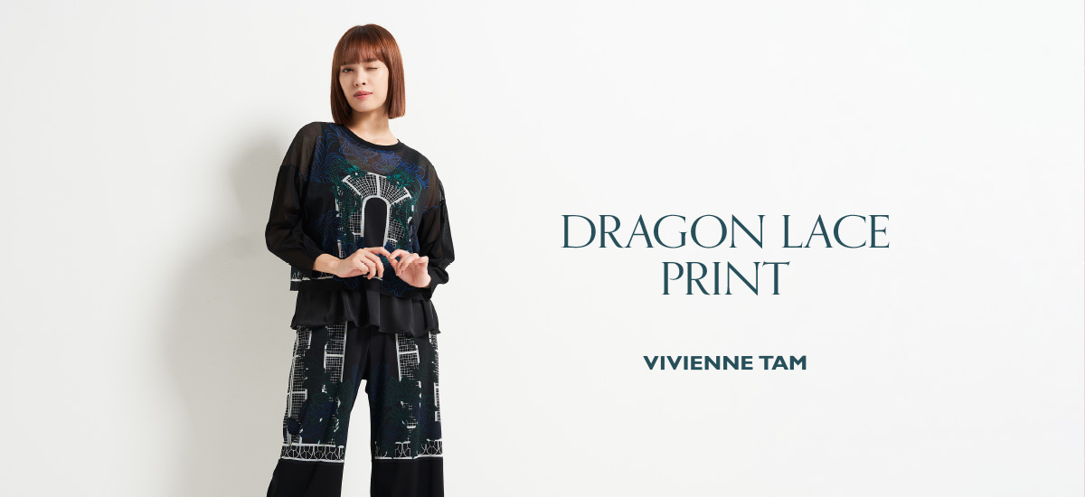 DRAGON LACE PRINT