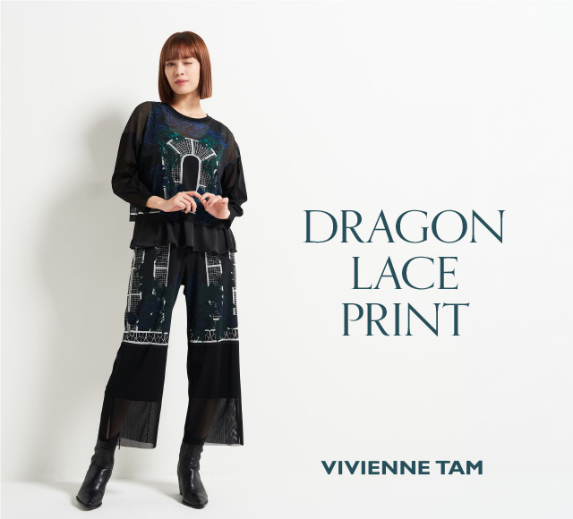 DRAGON LACE PRINT